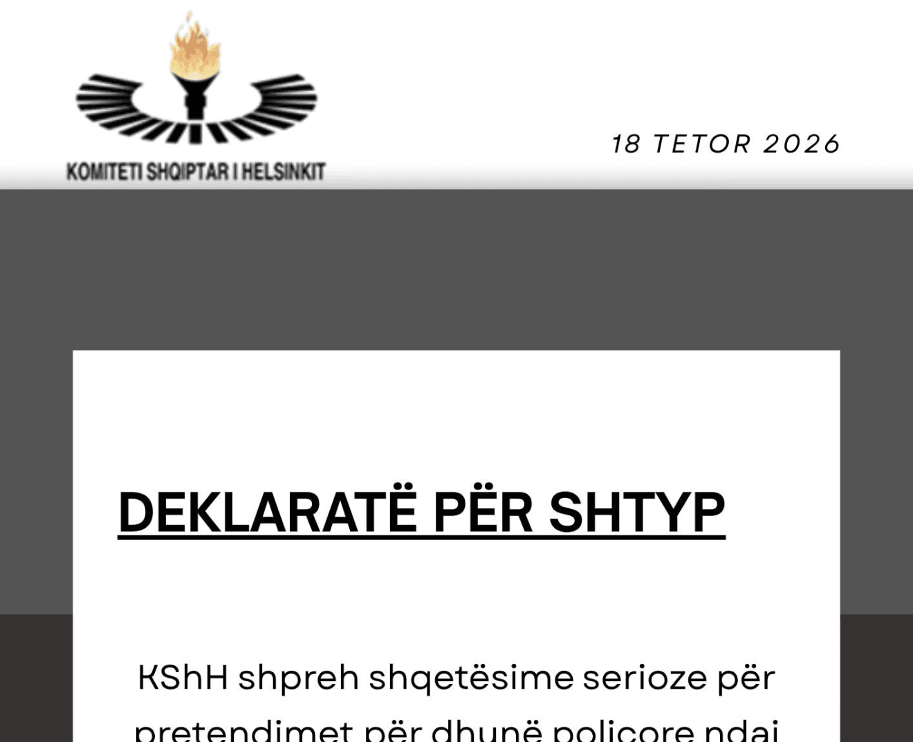 Protestat në Tiranë, Komiteti i Helsinkit ngre alarmin për dhunën ndaj të miturve: Të hetohet zinxhiri komandues i Policisë